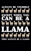 Always Be Yourself Except When You Can Be A Llama Then Always Be A Llama