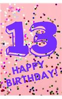 13 Happy Birthday!