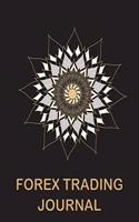 Forex Trading Journal Black and Gold Mandala