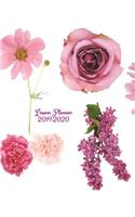 Lesson Planner 2019-2020: Teacher's School Year Planner - Academic Year August to July - Weekly & Monthly Planning Lists - Stylish Flowers Cover