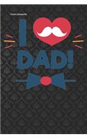i heart mustache