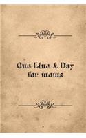 One Line A Day For Moms