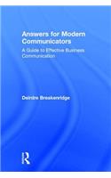 Answers for Modern Communicators