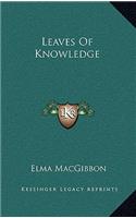 Leaves of Knowledge