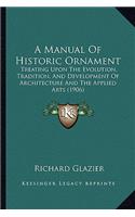 Manual of Historic Ornament