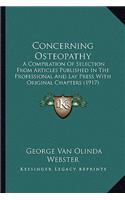 Concerning Osteopathy