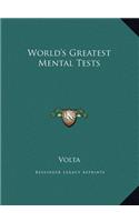 World's Greatest Mental Tests