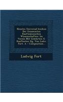 Neustes Universal-Lexikon Der Gesammten Kaufmannischen Wissenschaften