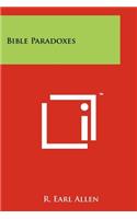 Bible Paradoxes