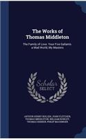 The Works of Thomas Middleton