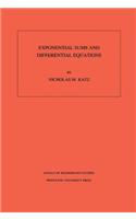 Exponential Sums and Differential Equations. (AM-124)
