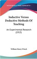 Inductive Versus Deductive Methods of Teaching