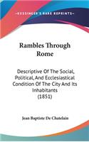 Rambles Through Rome