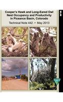 Cooper's Hawk and Long-Eared Owl Nest Occupancy and Productivity in Piceance Basin, Colorado