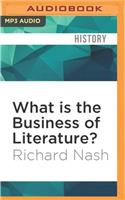 What Is the Business of Literature?