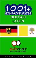 1001+ Einfache Sätze Deutsch - Latein