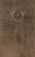 Monogram 4 Blank Book