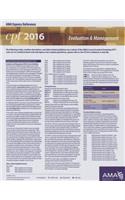 CPT 2016 Express Reference Coding Card E/M