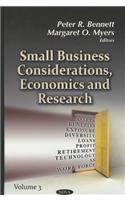 Small Business Considerations, Economics & Research