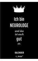 Kalender für Neurologen / Neurologe / Neurologin
