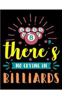 There's No Crying In Billiards