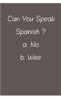 Can You Speak Spanish
