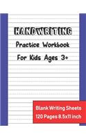 Handwriting Practice Workbook For Kids