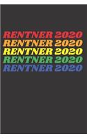 Rentner 2020: Notizbuch (120 Seiten Dot Grid Papier, Softcover)