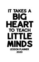 Lesson Planner 2020: Weekly and Monthly Organizer for Elementary School Teachers with Inspirational Saying on Cover - Teacher Agenda for Class Planning and Organizing - (79 2020 Teacher Planners)