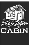 Notebook: Cabin Scouting 6x9 Dot Grid 120 Pages