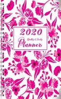2020 Monthly and Weekly Planner: One Year Calendar Planner from JAN to DEC 2020, Monthly and Weekly Spreads, Birthday, Password, Goals, To Do List, Notes with Shades of Sexy Magenta(20 12 Month Planner)