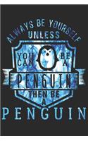 Pinguin Notizbuch: Pinguin Notizbuch die Perfekte Geschenkidee für Tierliebhaber und Pinguin Freunde. Das Taschenbuch hat 120 weiße Seiten mit Punktraster die dich bei