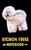Bichon Frise Notebook: Blank Lined Journal Diary