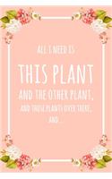 All I Need Is This Plant And That Other Plant, And Those Plants Over There, And...