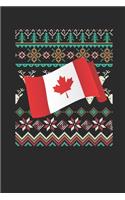 Ugly Christmas Sweater - Canada: Graph Paper Notebook - Christmas Gift for Kids, Women, Men Girls And Boys