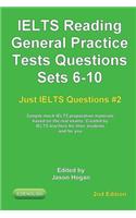 IELTS Reading. General Practice Tests Questions Sets 6-10. Sample mock IELTS preparation materials based on the real exams