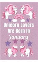 Unicorn Lovers Are Born In January