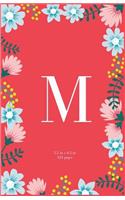 Monogram Letter M Journal