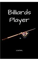Billiards Player Journal: A Notebook for Pool Players