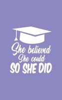 She Believed She Could So She Did