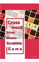 Crossword Score Sheets (Scrabble game)