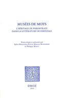 Musees de Mots. L'Heritage de Philostrate Dans La Litterature Occidentale
