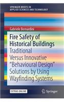 Fire Safety of Historical Buildings