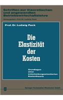 Die Elastizität Der Kosten