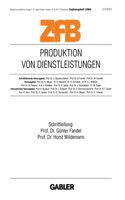 Produktion Von Dienstleistungen