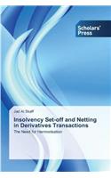 Insolvency Set-off and Netting in Derivatives Transactions