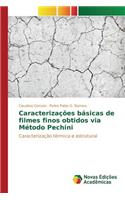 Caracterizações básicas de filmes finos obtidos via Método Pechini