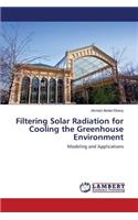 Filtering Solar Radiation for Cooling the Greenhouse Environment