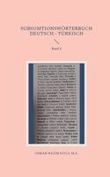 Subsumtionswörterbuch Deutsch - Türkisch