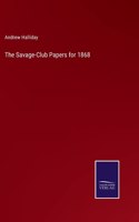 Savage-Club Papers for 1868